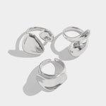 Set de bagues – Bagues irrégulières en métal
