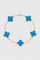 Armband – Klavermotief Verguld