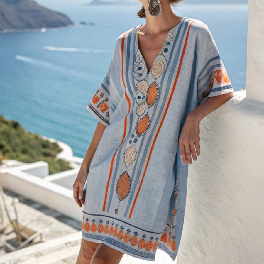 Tunique "Liesl" – Herbier Bleu Azur