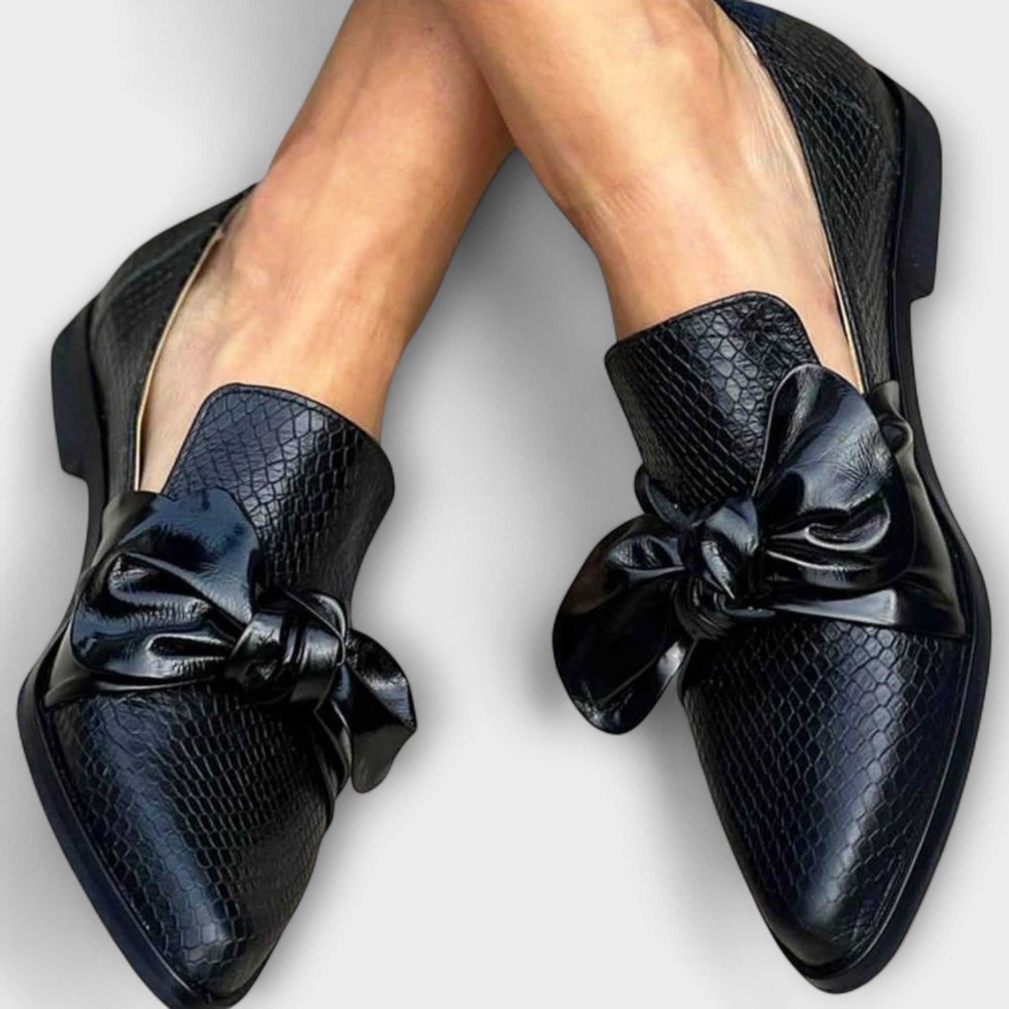 Loafers "Anna" – Met Strik