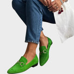 Mocassins "Vera" – Daim coloré