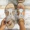 Sandales orthopédiques "Maison" – Fleurs en cristal