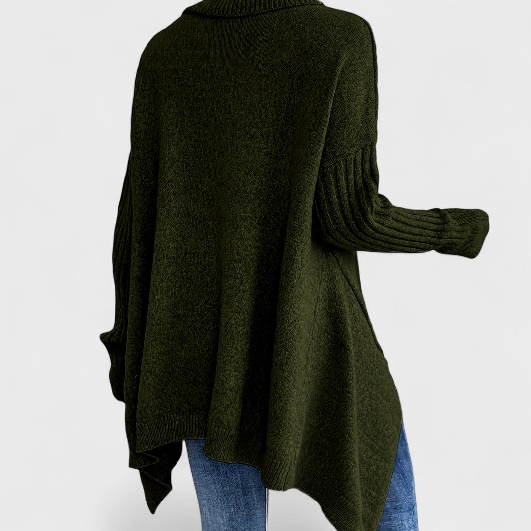 Trui "Anja" – Oversized Asymmetrisch