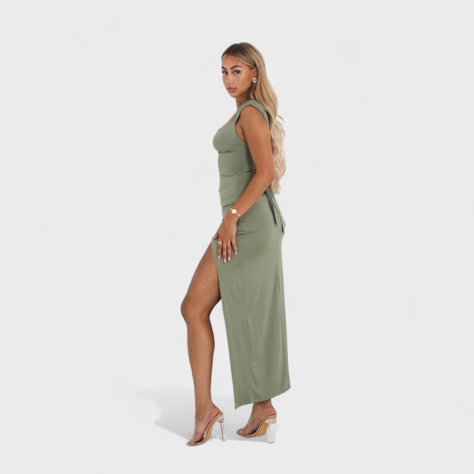 Robe "Carolin" – Dos ouvert à nœud