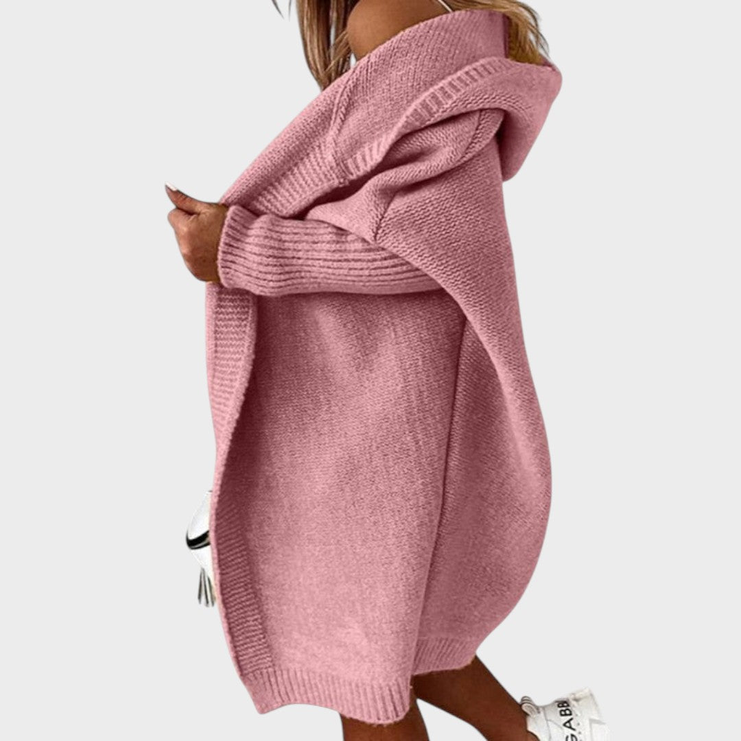 Cardigan "Elke" – Oversized met Kap