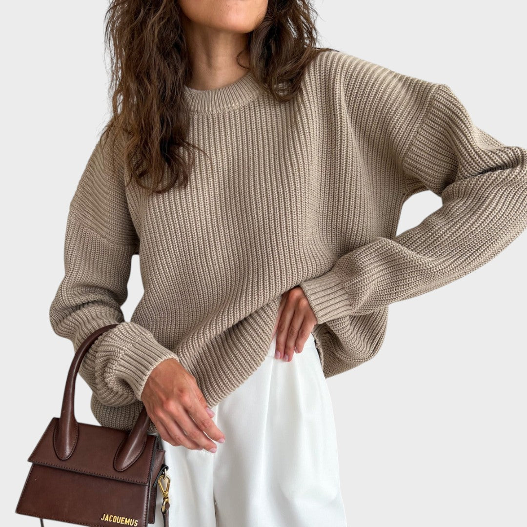 Trui "Luise" – Oversized Gebreid
