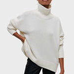 Pull "Katrin" – Oversize à Col Montant