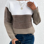 Pull "Sophie" – Manches Longues & Épaules Tombantes