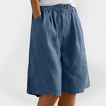 Linnen Short met Zakken