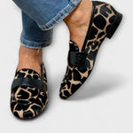 Loafers – Luipaardprint Instapper