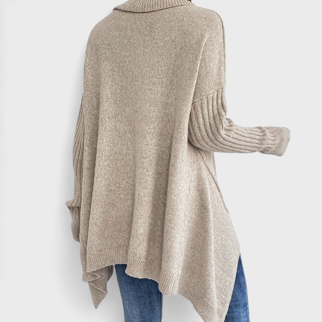 Trui "Anja" – Oversized Asymmetrisch