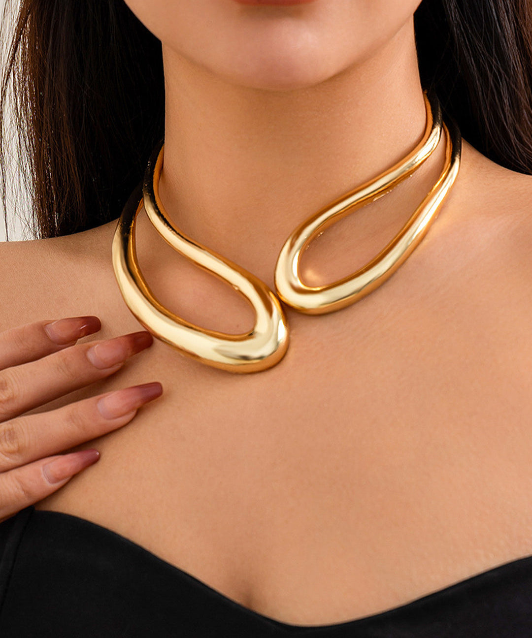 Collier – Asymétrique et court