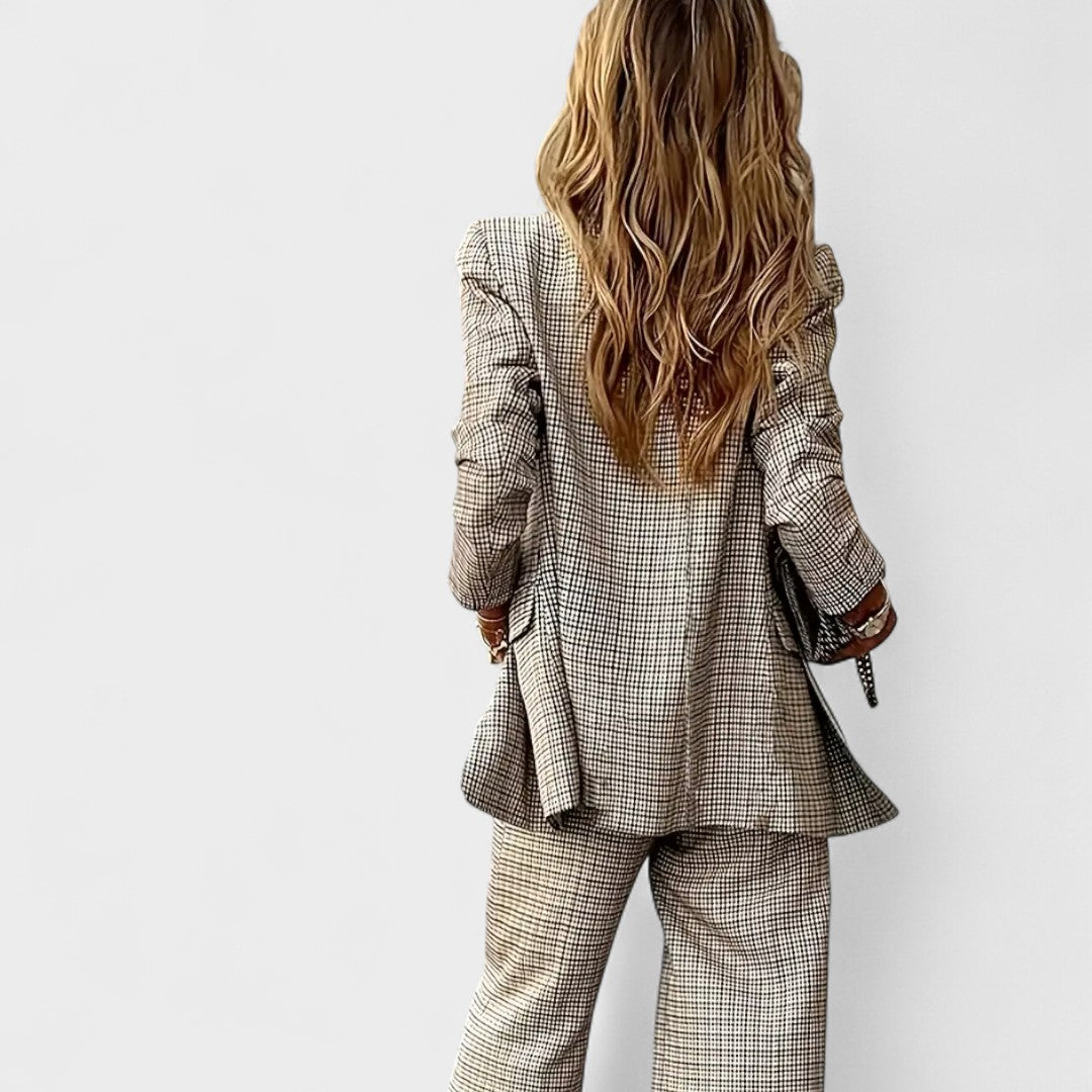 Ensemble "Carlota" – Blazer & Wijde Broek