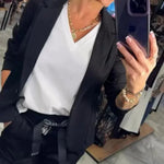 Ensemble "Adriana" – Blazer souple & pantalon
