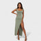Robe "Carolin" – Dos ouvert à nœud