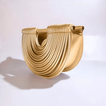 Handtas "Annemarie" – Metallic Halve Maan