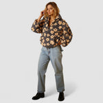 Fleece Top "Ella" – Bloemenmotief