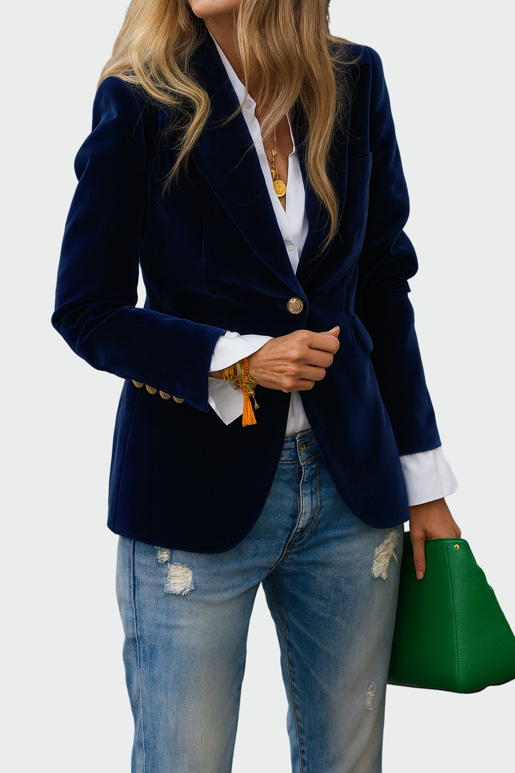 Manteau classique – Tissu luxueux