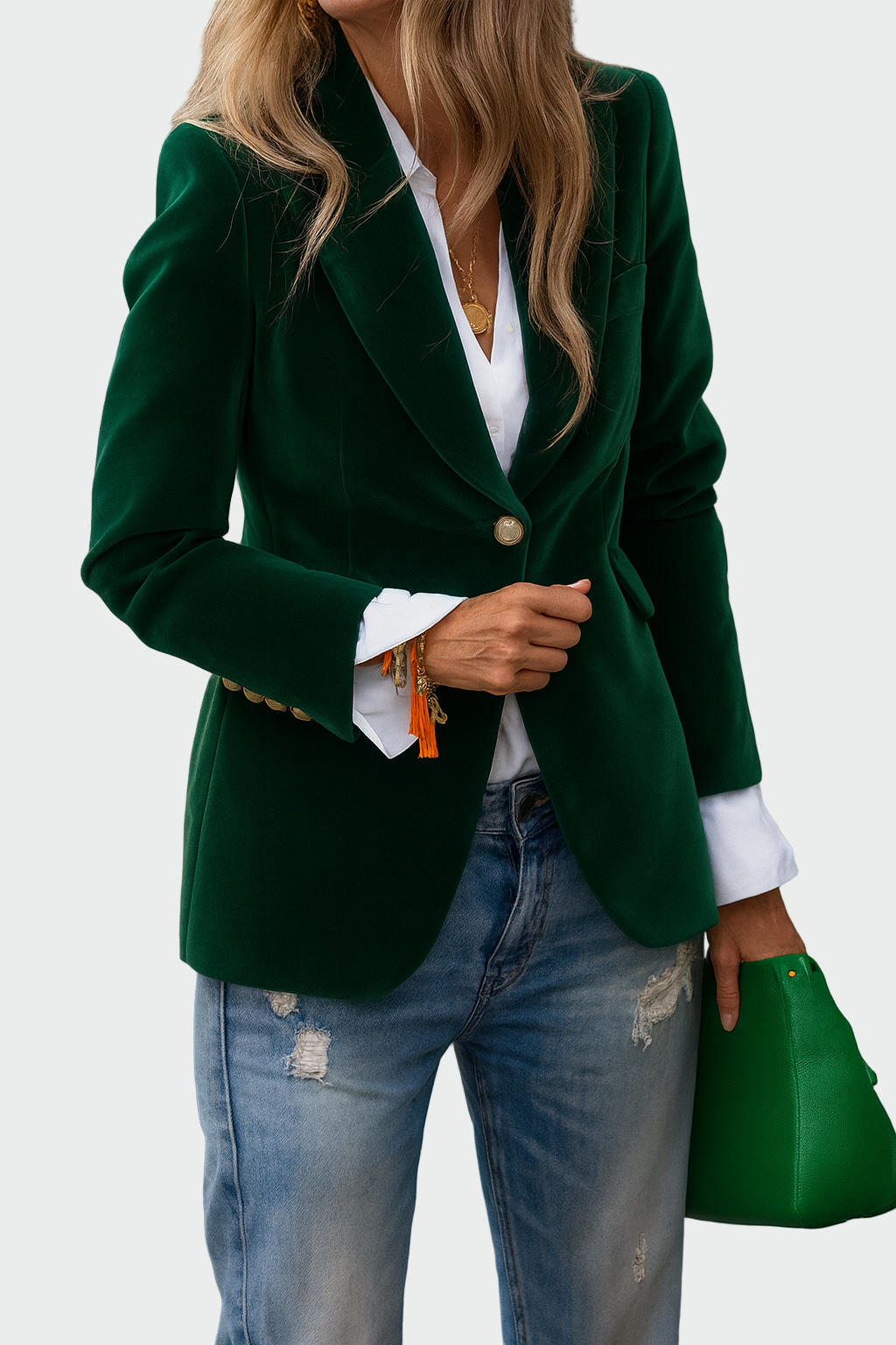 Manteau classique – Tissu luxueux