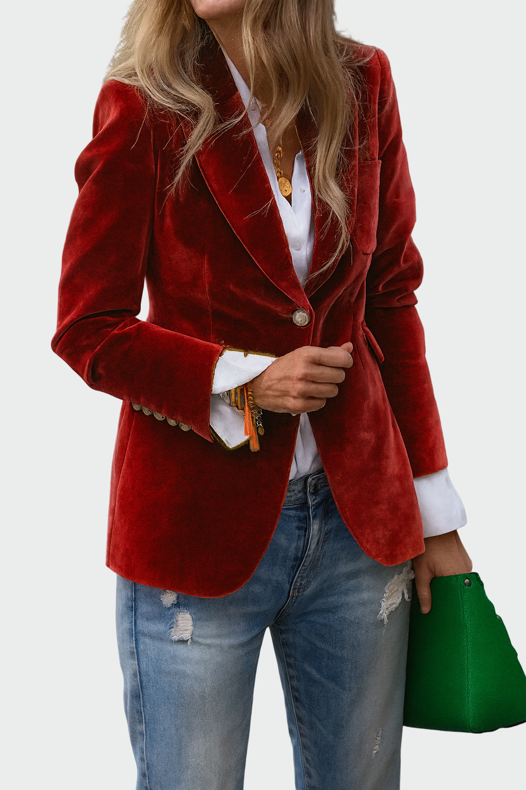 Manteau classique – Tissu luxueux