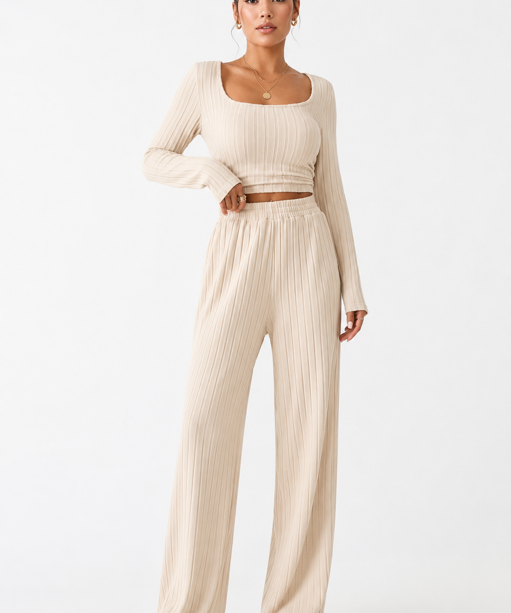 Duo-Set "Andiara" – Top & Wijde Broek