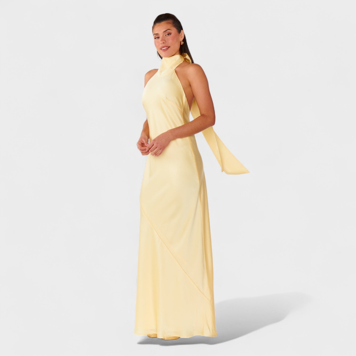 Robe "Annemarie" – Nœud en satin