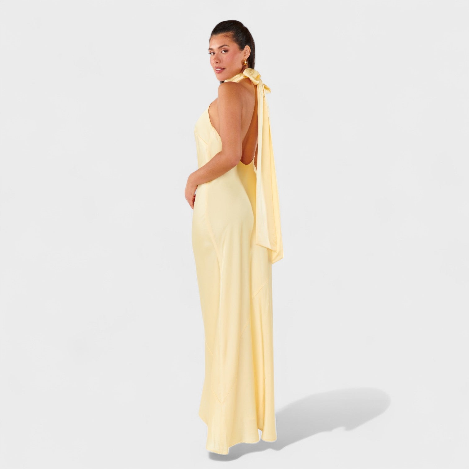 Robe "Annemarie" – Nœud en satin