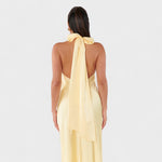 Robe "Annemarie" – Nœud en satin