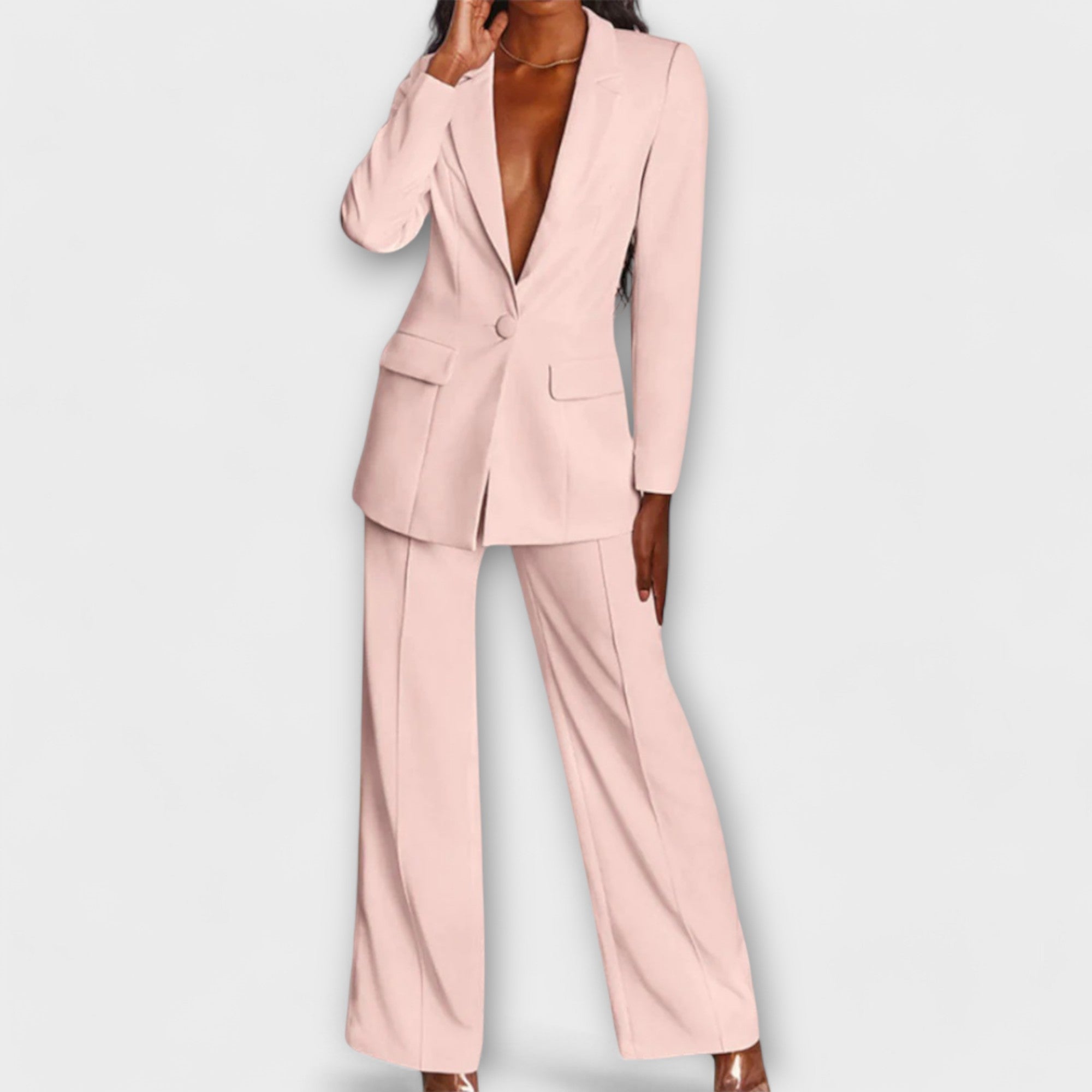 Tailleur "Fernanda" – Blazer & pantalon droit