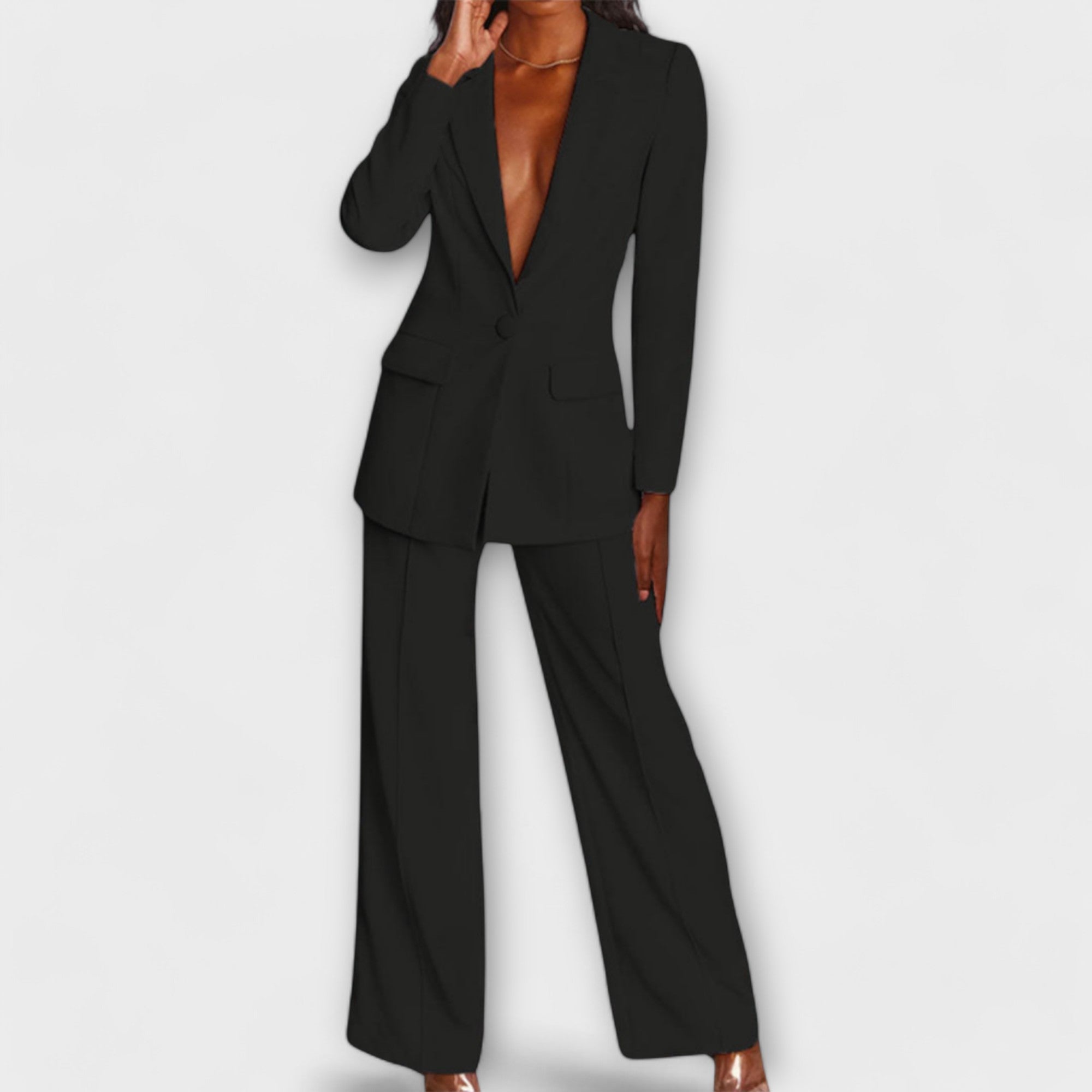 Tailleur "Fernanda" – Blazer & pantalon droit