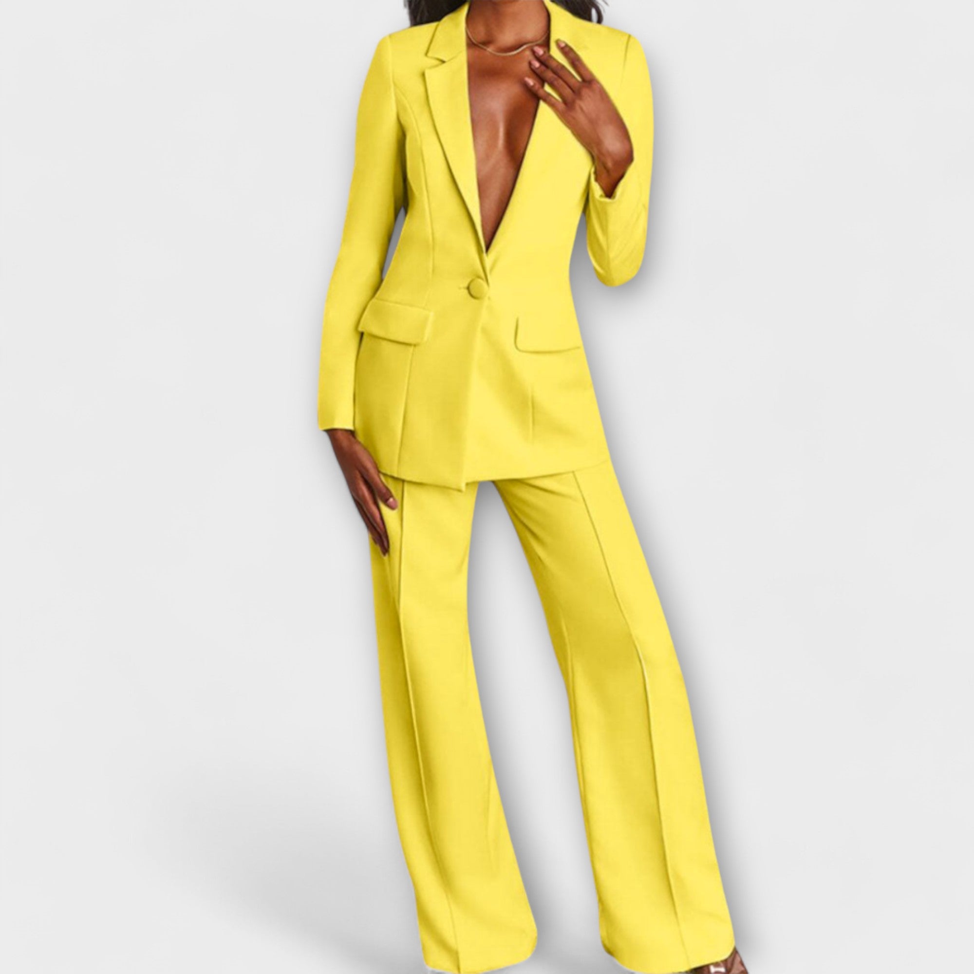 Tailleur "Fernanda" – Blazer & pantalon droit