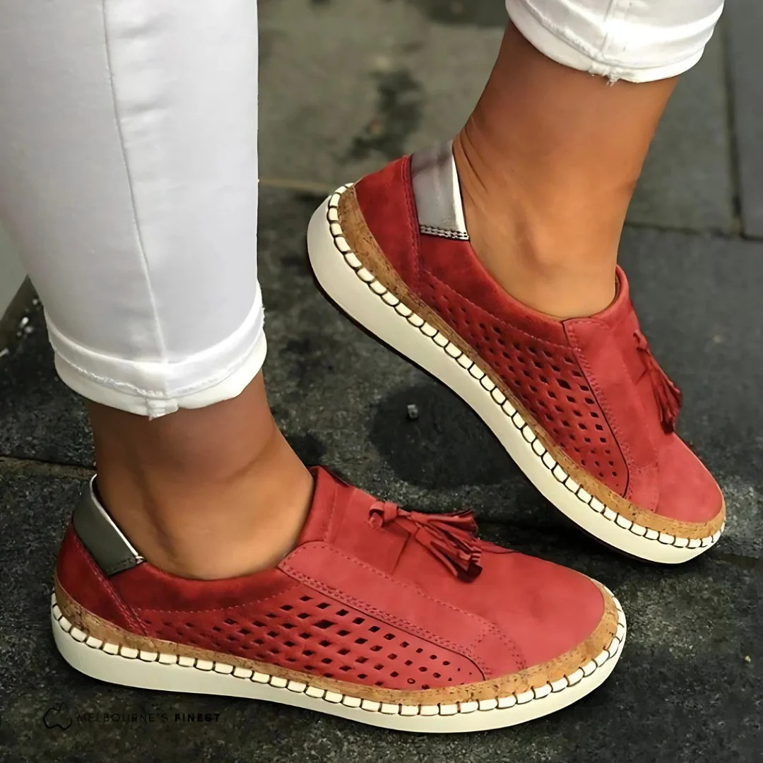 Mocassins confort "Laura" – Perforés