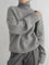 Pull d'hiver en laine "Katharina" – Col montant