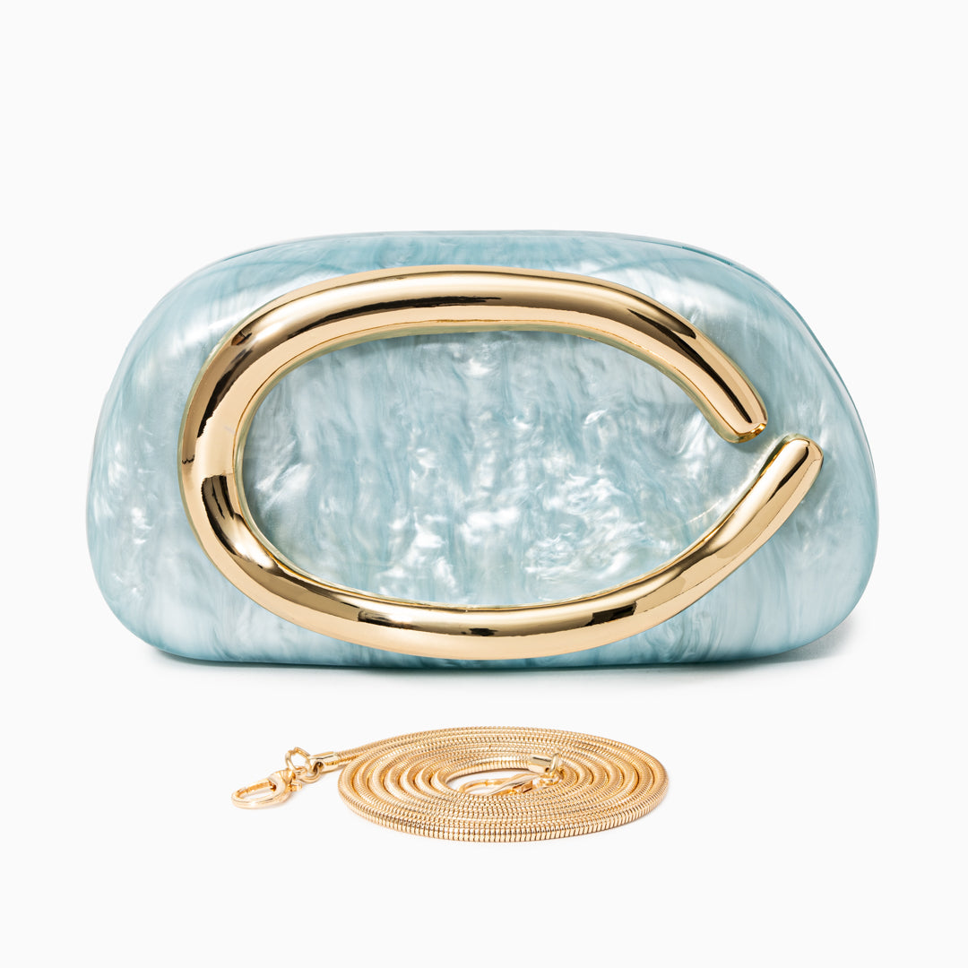 Clutch "Margarethe" – Parelmoerglans