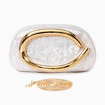 Clutch "Margarethe" – Parelmoerglans
