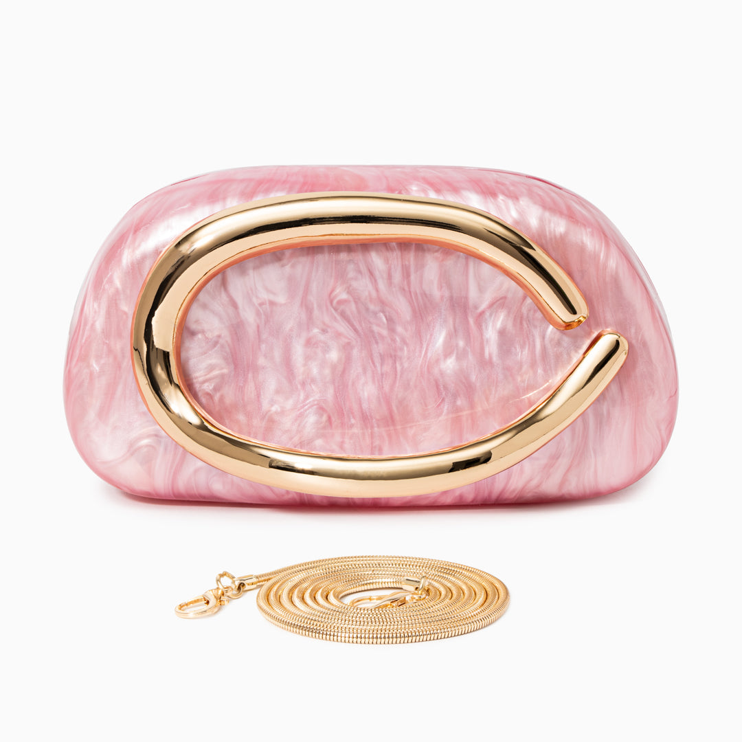 Clutch "Margarethe" – Parelmoerglans