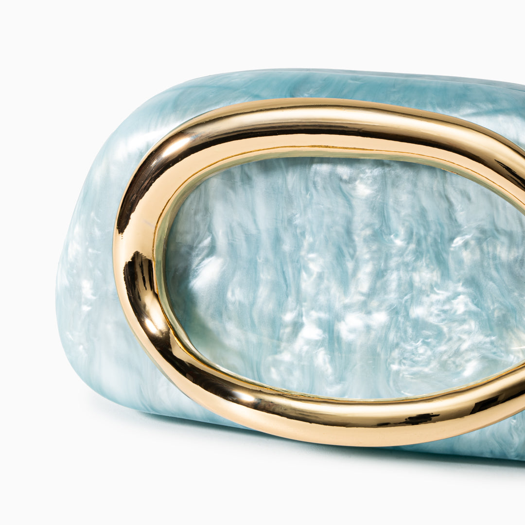 Clutch "Margarethe" – Parelmoerglans