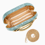 Clutch "Margarethe" – Parelmoerglans