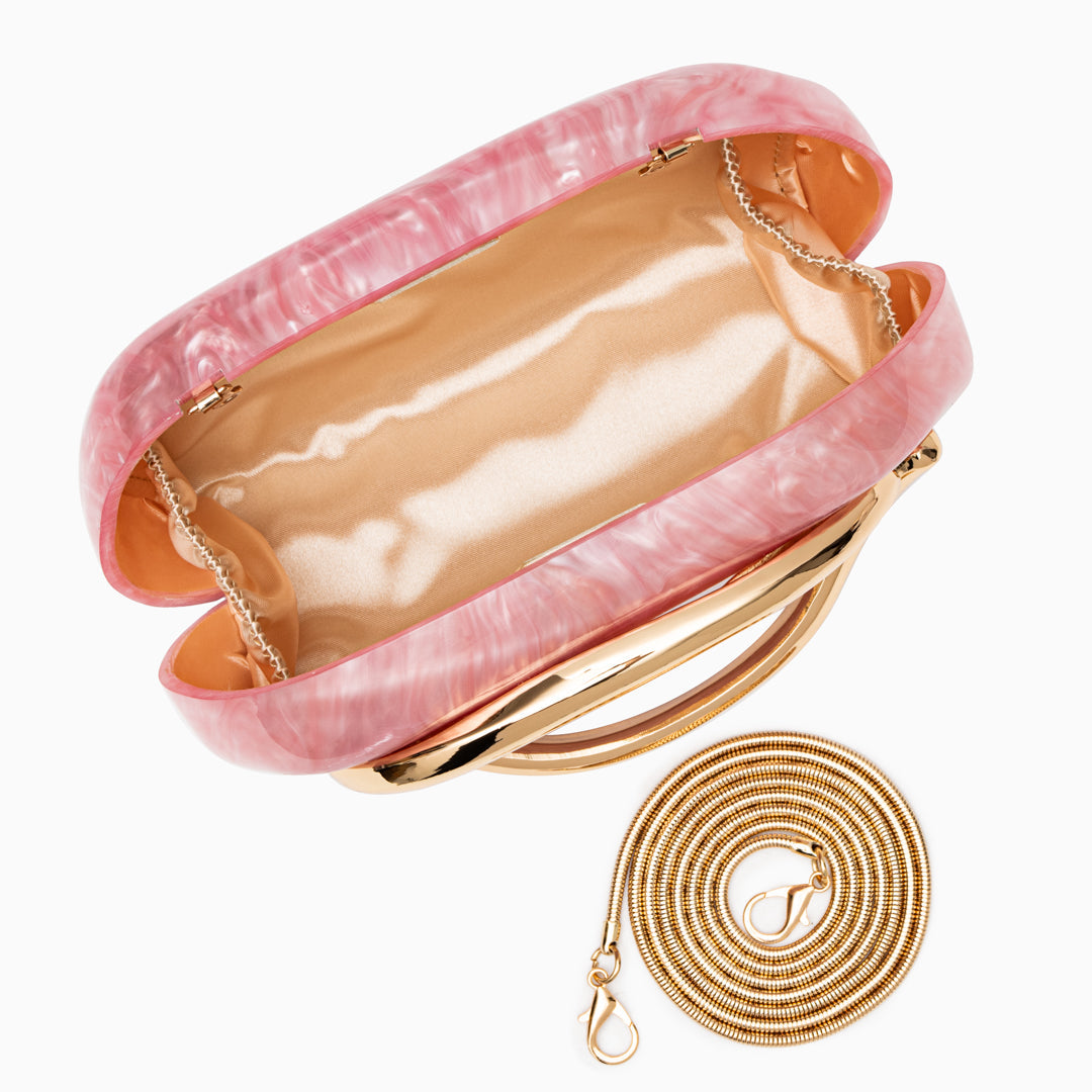 Clutch "Margarethe" – Parelmoerglans