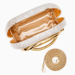 Clutch "Margarethe" – Parelmoerglans