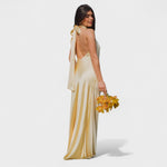 Robe "Annemarie" – Nœud en satin