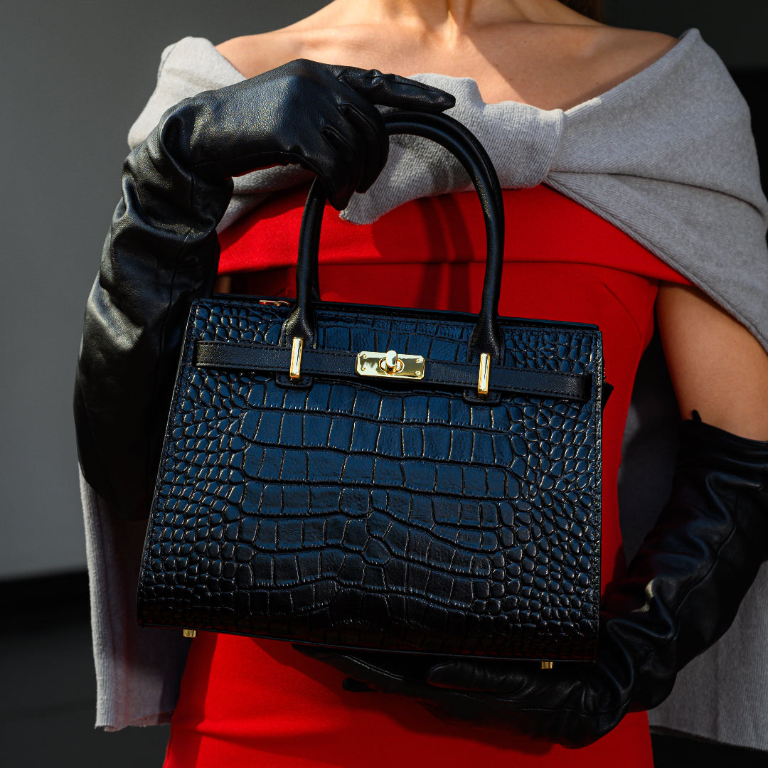 Handtas "Paris" – Gestructureerd Leer