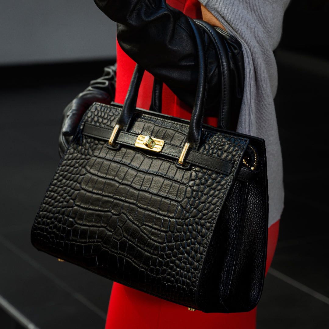 Handtas "Paris" – Gestructureerd Leer