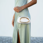 Clutch "Margarethe" – Parelmoerglans