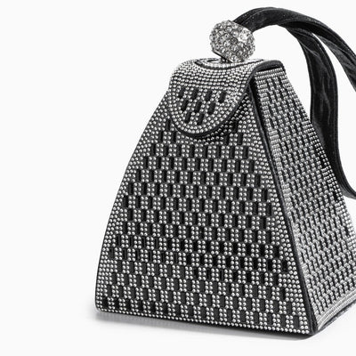Handtas "Greta" – Strass in Zilver & Goud