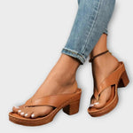 Sandalen met Hak "Leni" – Comfortabel Elegant