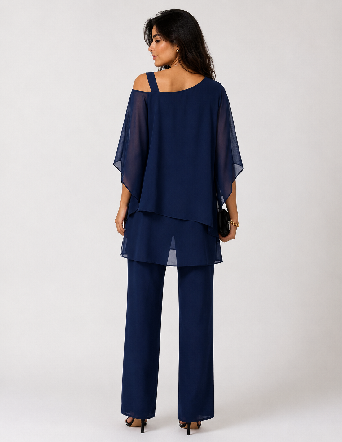 Avondset "Carolina" – Off-Shoulder Top & Broek