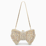 Clutch "Emmi" – Strass met Strik