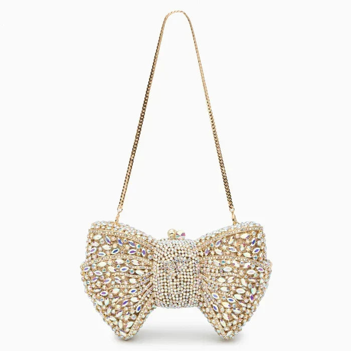 Clutch "Emmi" – Strass met Strik