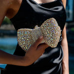 Clutch "Emmi" – Strass met Strik